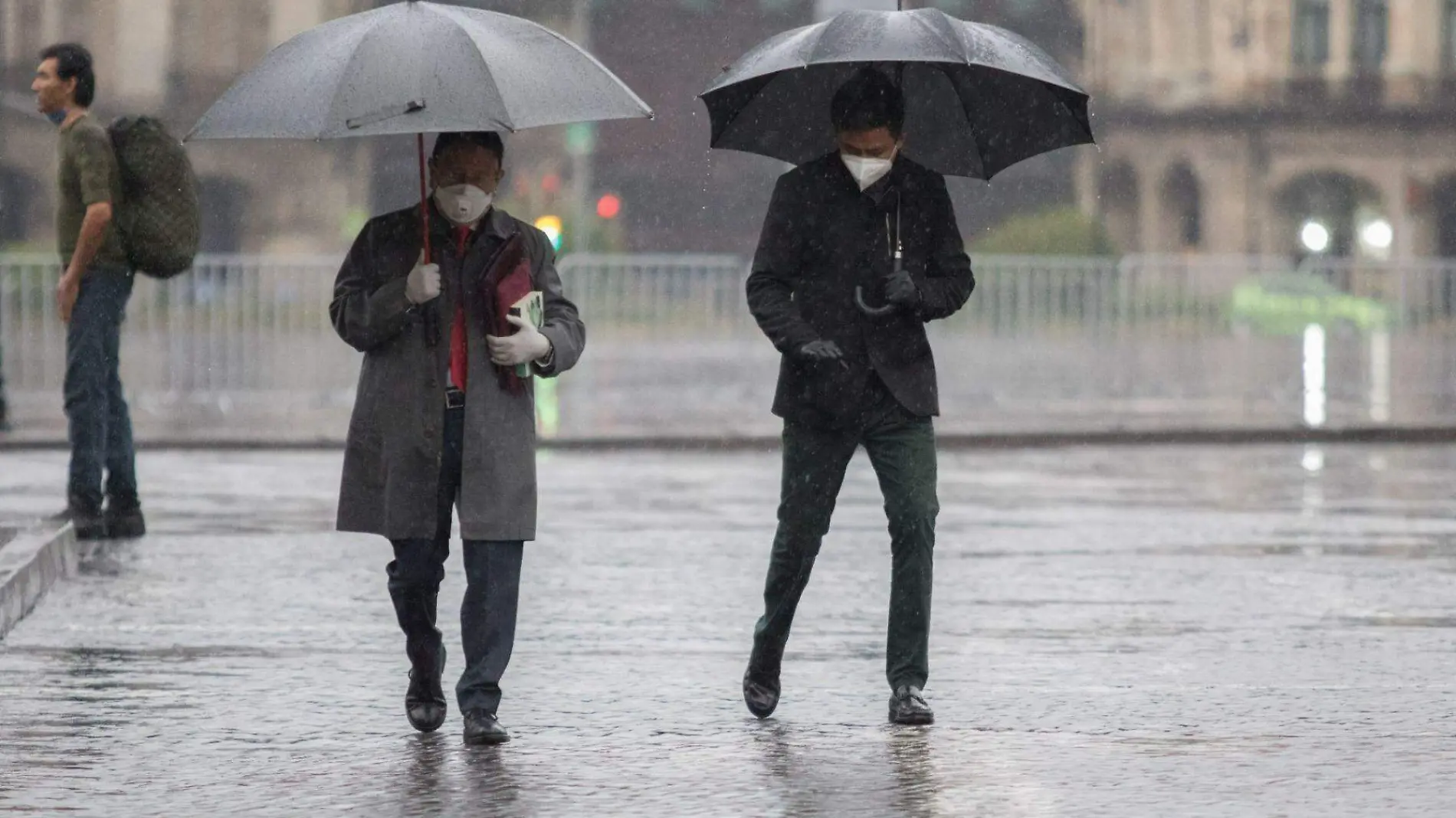 Lluvias en gran parte del país